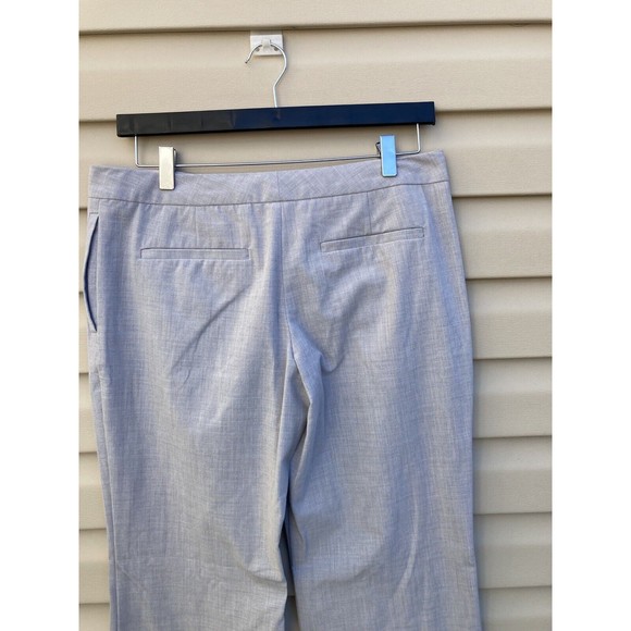Issac Mizrahi forTarget Women Pants 8 Light Gray Mid Rise Bootcut Career Trouser - Picture 6 of 16